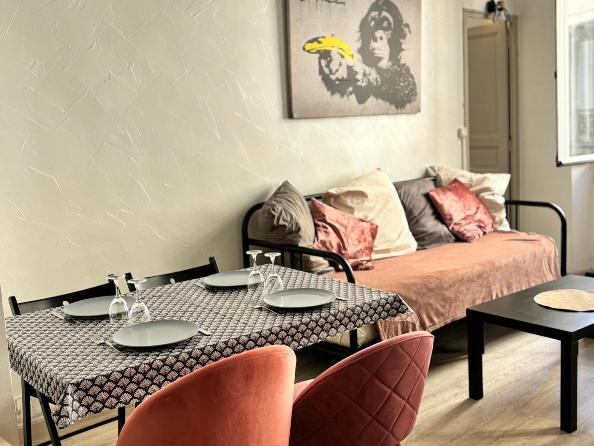 T2 Notre Dame Du Mont - Cours Julien - Clim Apartment Marseille Luaran gambar